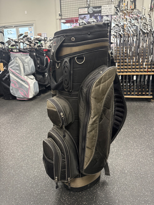 Vist Large View of Product Image Which is Used Acuity CART BAG Mens Cart Bag Black