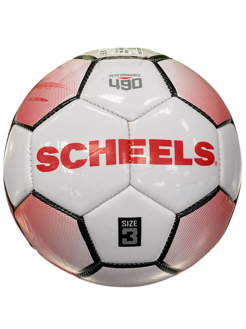 Vist Large View of Product Image Which is Used PERFORMANCE 490 SOCCER BALL All Size Soccer Ball Red 3