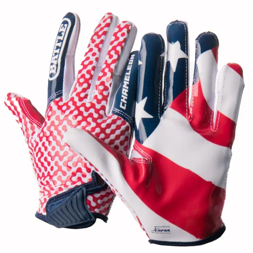 Vist Large View of Product Image Which is New Chameleon Gloves M RWB Battle