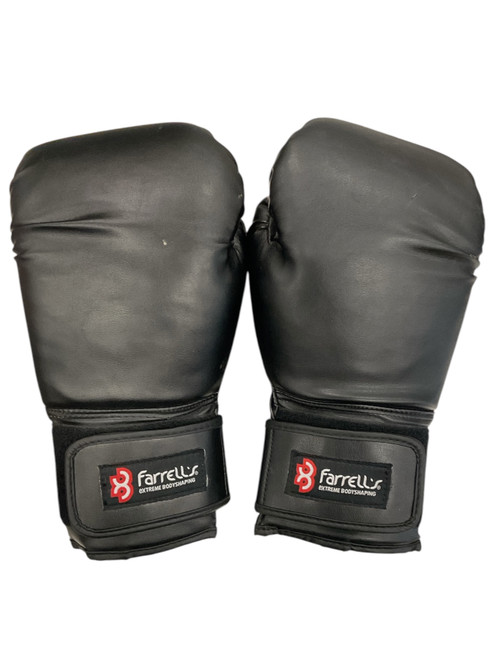 Vist Large View of Product Image Which is Used FERRELLIS EXTREME BODYSHAPING Boxing Gloves Black Senior