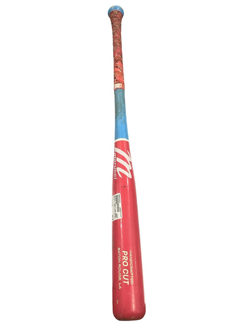 Vist Large View of Product Image Which is Used Marucci LINDY12 PRO MODEL BB/SB Wood Bat 33"