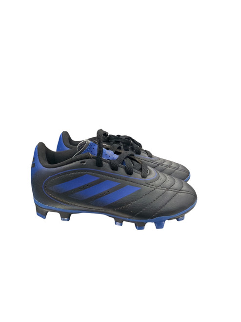 Vist Large View of Product Image Which is Used Adidas Soccer Cleats Navy Blue Youth 09.5
