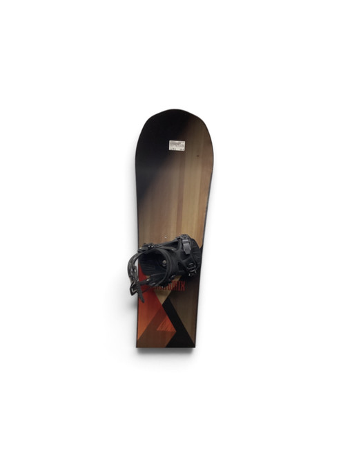 Vist Large View of Product Image Which is Used Chamonix LYRET W FLOW BINDINGS Mens Board/Bindings Black 150 cm
