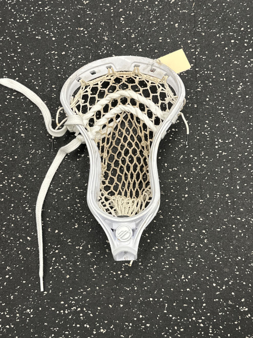 Vist Large View of Product Image Which is Used Maverik TACTIK 3 Mens Lacrosse Head White