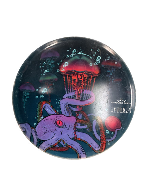 Vist Large View of Product Image Which is Used Dynamic Discs DYEMAX EMAC TRUTH Disc Golf Mid Range Black 177g