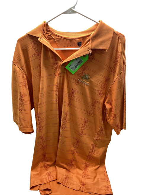 Vist Large View of Product Image Which is Used Nike S.S. Golf Shirt M Orange MD