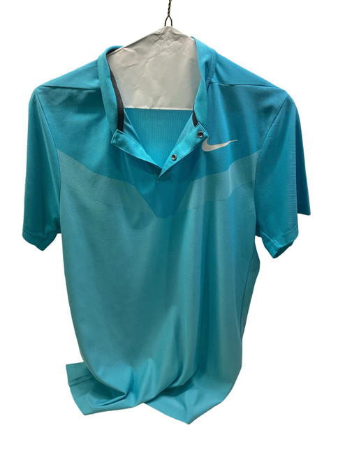 Vist Large View of Product Image Which is Used Nike S.S. Golf Shirt M Teal LG