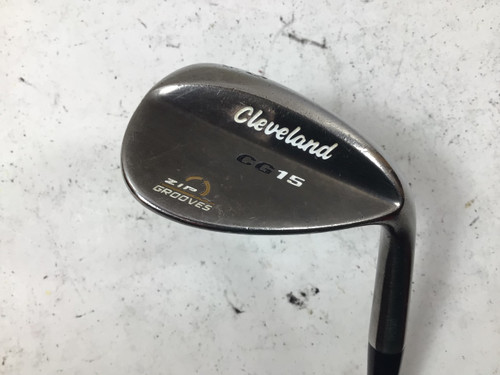 Vist Large View of Product Image Which is Used Cleveland CG15 ZG Golf Wedge Mens RH 60 Degree