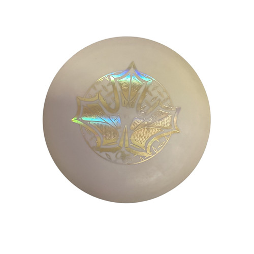 Vist Large View of Product Image Which is Used CLIME BELLEAIR Disc Golf Mid Range White