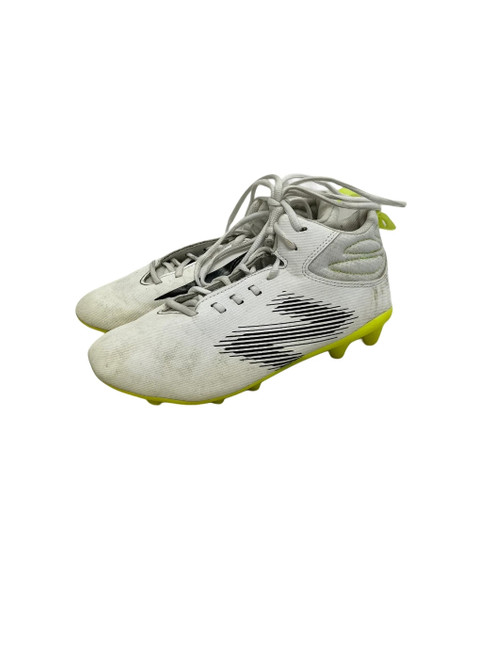Vist Large View of Product Image Which is Used New Balance Rush Jr 5 LAX Cleats White 