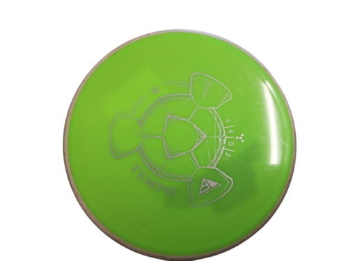 Vist Large View of Product Image Which is Used Axiom NEUTRON TEMPO Disc Golf Mid Range Neon Green