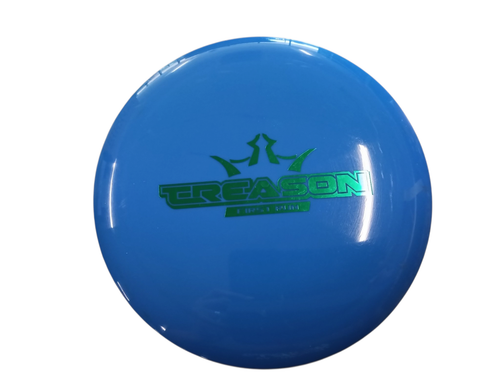Vist Large View of Product Image Which is Used Dynamic Discs TREASON Disc Golf Driver Royal Blue