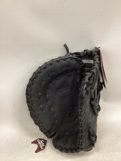 Vist Large View of Product Image Which is Used Rawlings RENEGADE BB/SB First Base LH Throw Black 11 1/2"