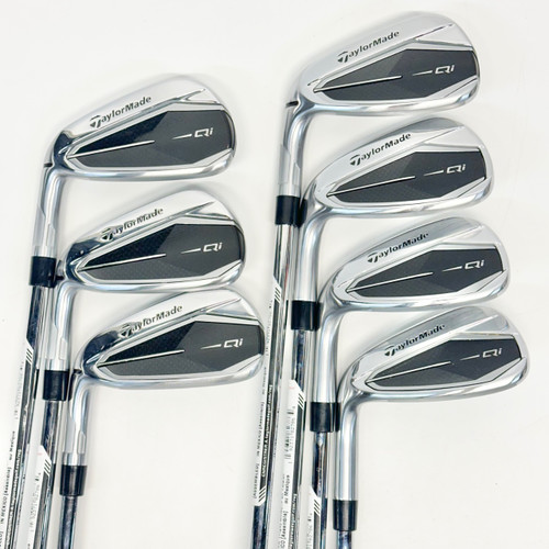 Vist Large View of Product Image Which is Used Taylormade QI Mens Iron Set LH 5I-GW/AW