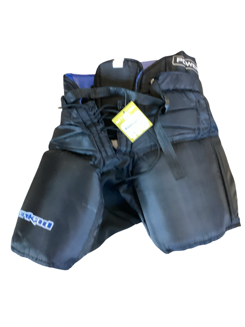 Vist Large View of Product Image Which is Powertek BARIKAD Junior Goalie Pant Black SM