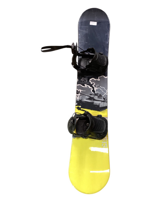 Vist Large View of Product Image Which is Used 5150 LIBERATOR Mens Board/Bindings Yellow 149 cm