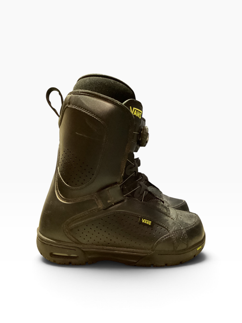 Vist Large View of Product Image Which is Used Vans ENCORE BOA Mens Snowboard Boots Black Senior 9