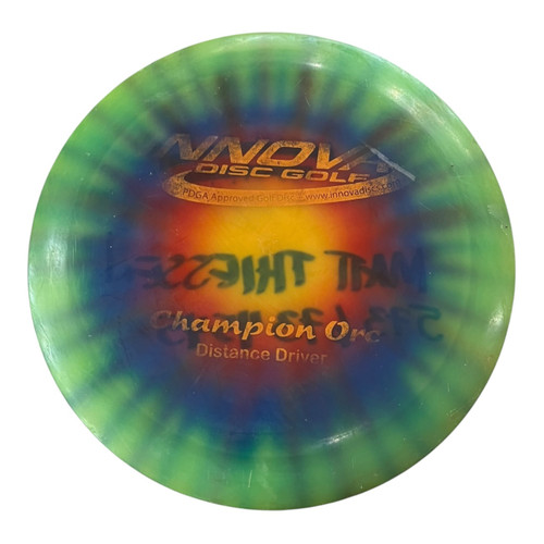 Vist Large View of Product Image Which is Used Innova CHAMPION ORC PFN Disc Golf Driver None 168g