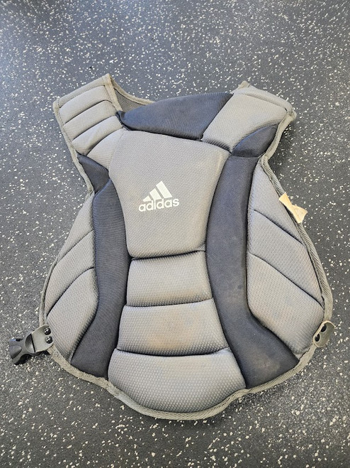 Vist Large View of Product Image Which is Used Adidas GRAY CHEST Catchers Chest Protector Grey Adult