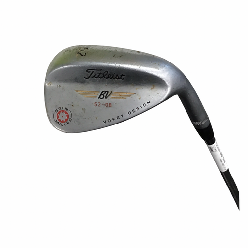Vist Large View of Product Image Which is Used Titleist VOKEY 52.08 Golf Wedge Mens RH 52 Degree