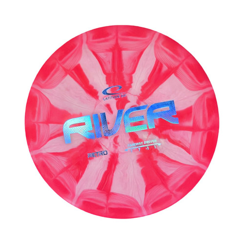 Vist Large View of Product Image Which is Used Latitude 64 RETRO RIVER Disc Golf Driver Red