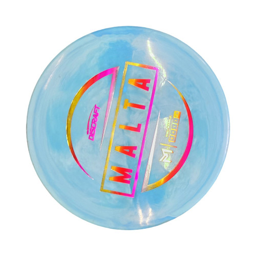 Vist Large View of Product Image Which is Used Discraft MALTA Disc Golf Mid Range Turquoise