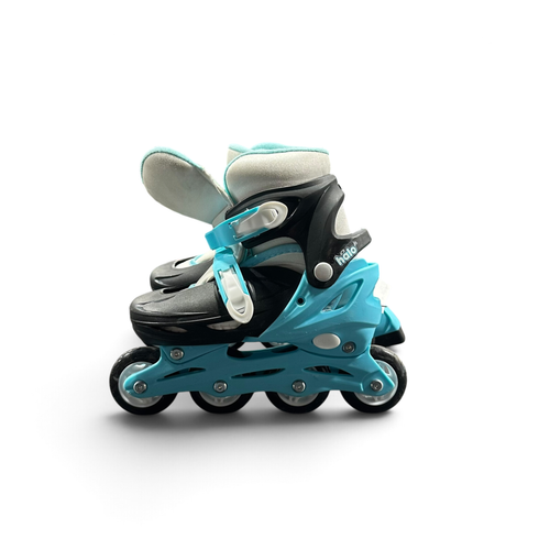 Vist Large View of Product Image Which is Used HALO ADJ 3-6 Child Rec Fitness Skates Sky Blue Adjustable