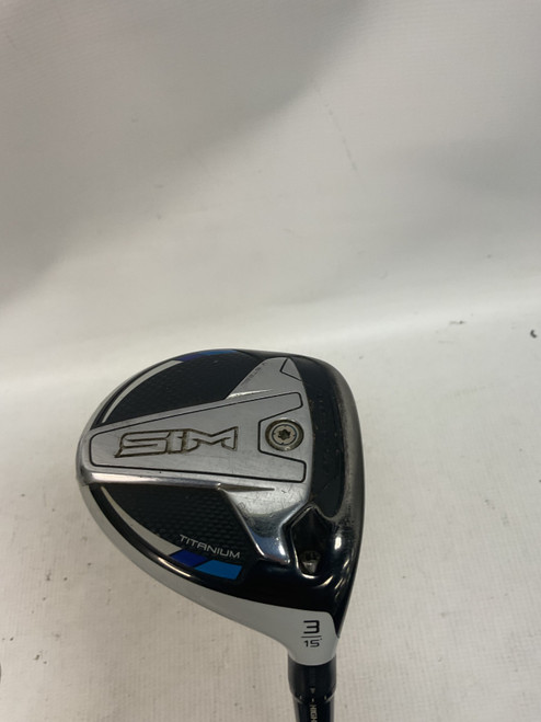 Vist Large View of Product Image Which is Used Taylormade SIM 3 WOOD Mens Fairway Wood RH 3 Wood
