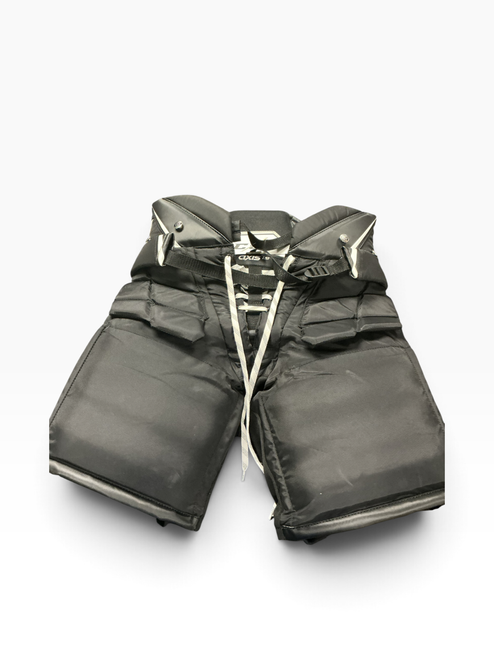 Vist Large View of Product Image Which is Used CCM AXIS Senior Goalie Pant Black SM