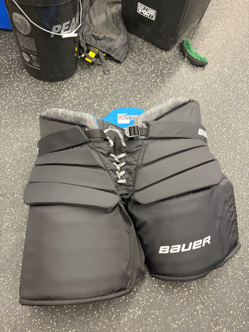 Vist Large View of Product Image Which is Used Bauer GSX GOAL PANT Senior Goalie Pant Black XL