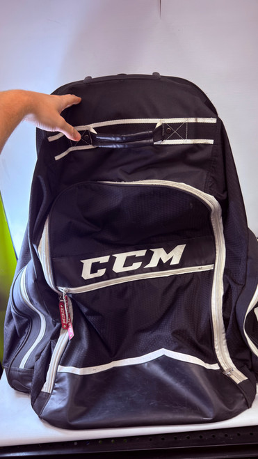 Vist Large View of Product Image Which is Used CCM Sr Hockey Wheeled Black