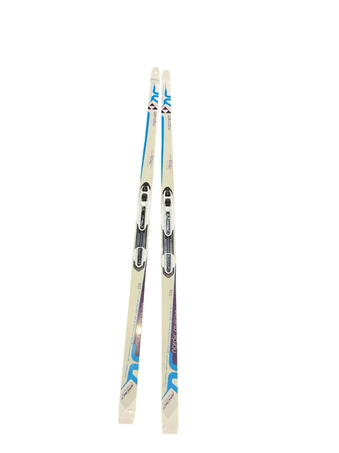 Vist Large View of Product Image Which is Used Fischer MY STYLE DESIRE CROWN 174CM Mens XC Skis Only White 174 cm