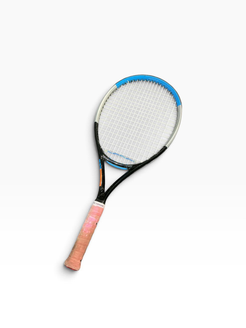 Vist Large View of Product Image Which is Used Wilson ULTRA 108 Adult Tennis Racquet Black 4 3/8"
