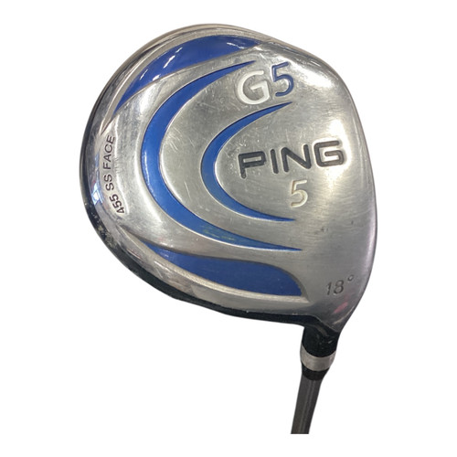 Vist Large View of Product Image Which is Used Ping G5 445 SS Mens Fairway Wood RH 5 Wood