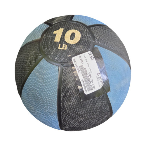 Vist Large View of Product Image Which is Used 10LB MED BALL Medicine Ball Black 10 lb