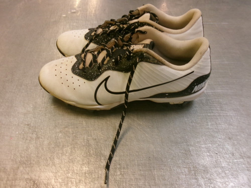 Vist Large View of Product Image Which is Used Nike FASTFLEX BB/SB Cleats White Senior 10