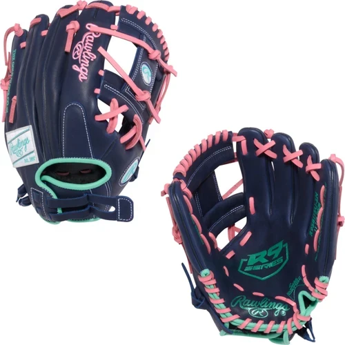 Vist Large View of Product Image Which is New Rawlings R9 SB 11.5" NY/PK/MT RHT