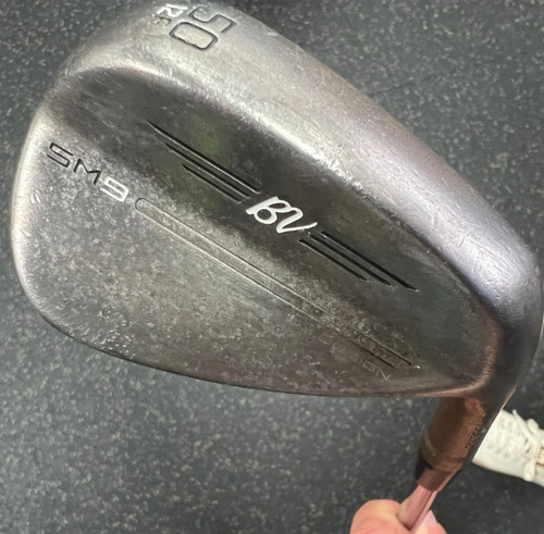 Vist Large View of Product Image Which is Used Titleist SM9 Golf Wedge Mens RH 50 Degree