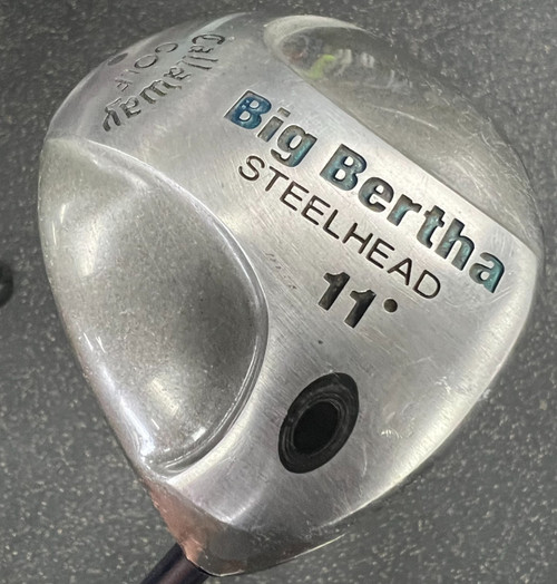 Vist Large View of Product Image Which is Used Callaway BIG BERTHA STEELHEAD Womens Driver RH 11.0 Degree
