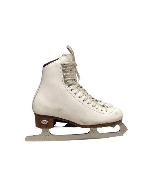 Vist Large View of Product Image Which is Used Riedell DIAMOND 33 Girls Figure Skate White Junior 04