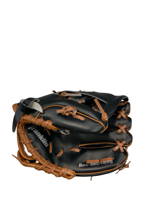 Vist Large View of Product Image Which is Franklin, RTP, BB/SB, Glove, RH, Throw, Black,  8"