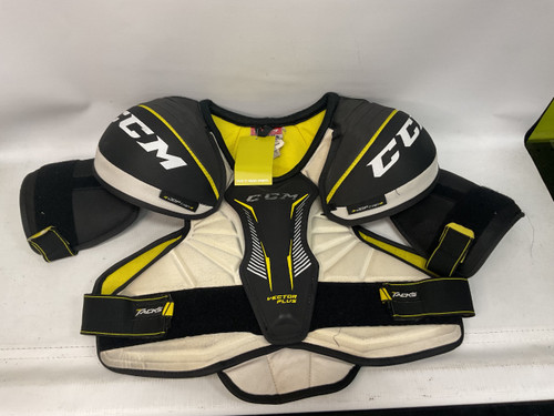 Vist Large View of Product Image Which is Used CCM TACKS VECTOR PLUS Senior Shoulder Pads MD