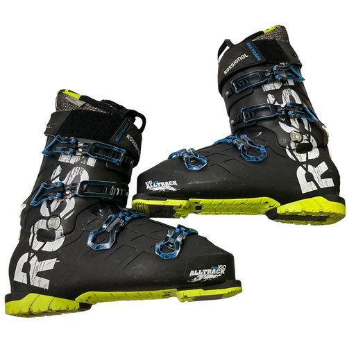 Vist Large View of Product Image Which is Used Rossignol ALLTRACK PRO 100 Mens DH Ski Boot Black 315 MP - M13.5