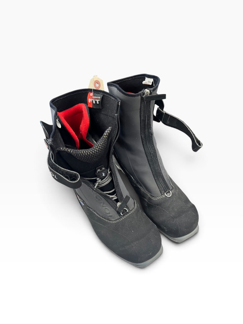 Vist Large View of Product Image Which is Used Rossignol Mens NNN XC Ski Boots Black M 12.5-13