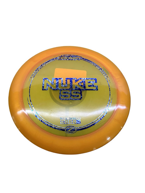 Vist Large View of Product Image Which is Used Discraft NUKE SS Disc Golf Driver Orange