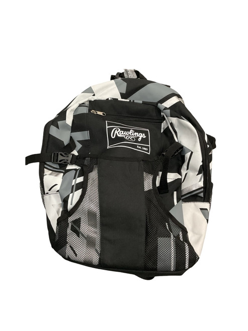 Vist Large View of Product Image Which is Used Rawlings BACK PACK BB/SB Player Backpack Black