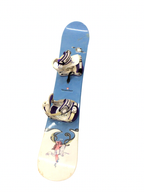 Vist Large View of Product Image Which is Used Nidecker ANGELLE Womens Board/Bindings Royal Blue 152 cm