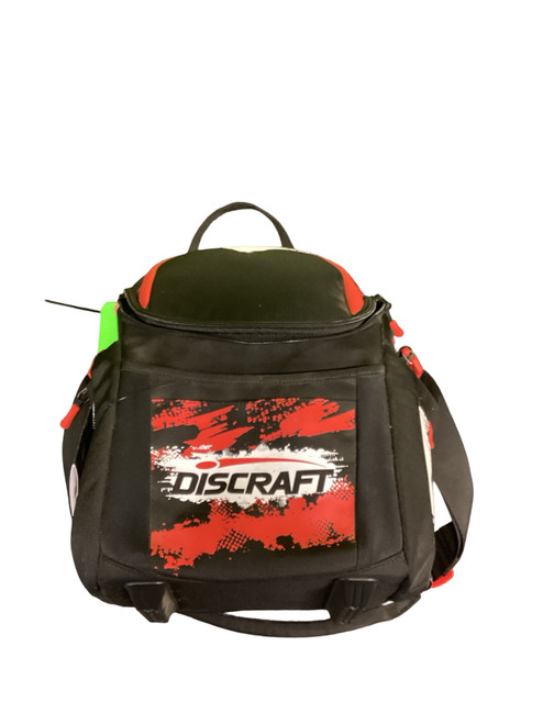Vist Large View of Product Image Which is Used Discraft GRIP G2 G-SERIES SHOULDER BAG Disc Golf Bag Black