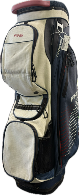 Vist Large View of Product Image Which is Used Ping TRANSVERSE Mens Cart Bag Navy Blue