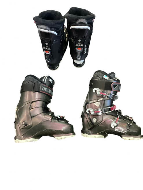 Vist Large View of Product Image Which is Used Dalbello PANTERRA 85 W Womens DH Ski Boot Black 255 MP - M07.5 - W08.5